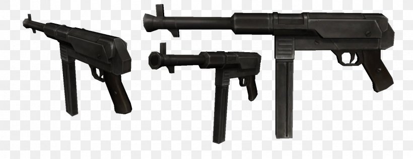 Weapon Firearm Submachine Gun Gun Barrel, PNG, 1738x674px, Weapon, Air Gun, Airsoft, Airsoft Gun, Black Download Free