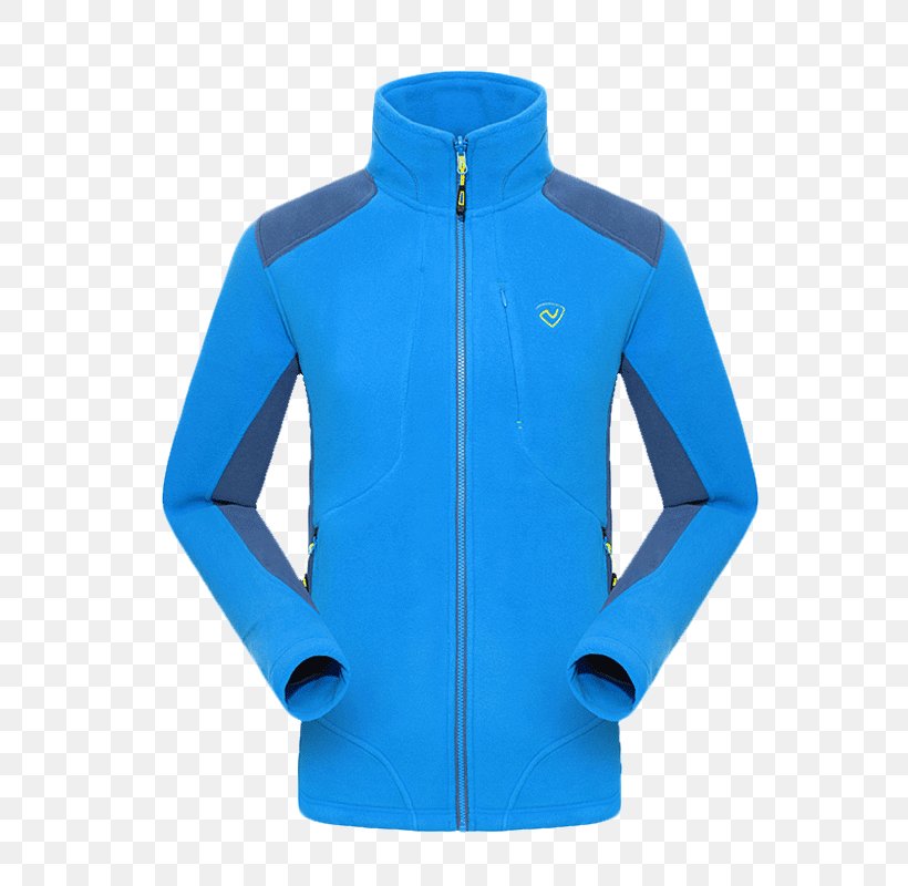 Hoodie Polar Fleece Fleece Jacket Clothing, PNG, 800x800px, Hoodie, Active Shirt, Azure, Blue, Clothing Download Free