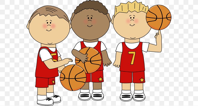 Basketball NBA Sport Clip Art, PNG, 600x441px, Basketball, Area, Ball, Boy, Child Download Free