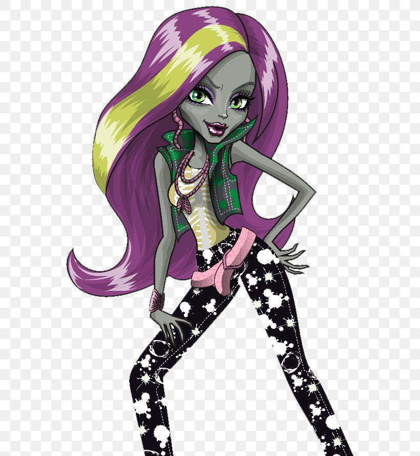Doll Monster High Frankie Stein OOAK, PNG, 561x889px, Doll, Art, Brown Hair, Fairy, Fictional Character Download Free
