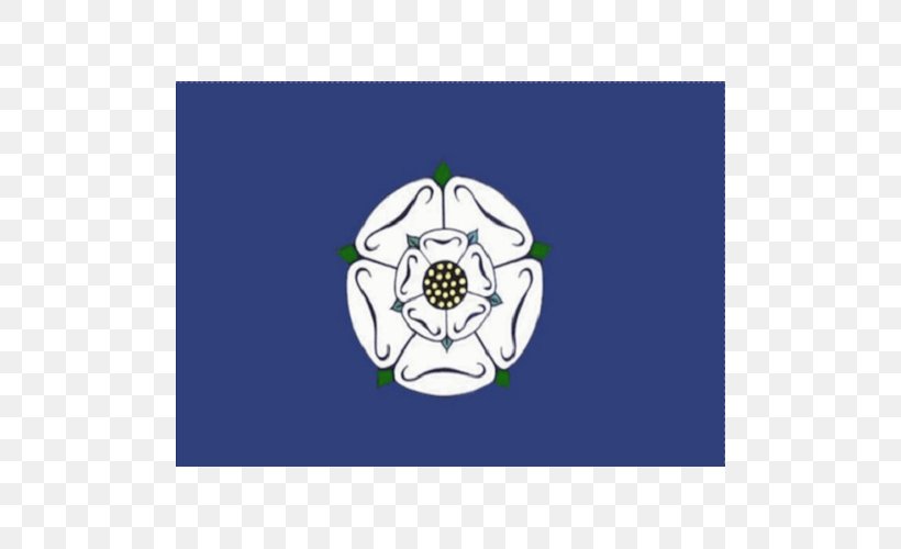 Flags And Symbols Of Yorkshire White Rose Of York, PNG, 500x500px, Yorkshire, Ball, County, England, Flag Download Free
