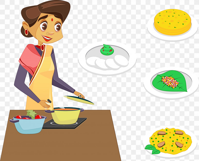 Junk Food Cuisine Cartoon Meal Cook, PNG, 3246x2638px, Pongal, Behavior, Cartoon, Cook, Cuisine Download Free