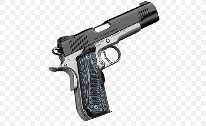 Kimber Manufacturing Kimber Custom Automatic Colt Pistol .45 ACP Firearm, PNG, 500x500px, 45 Acp, 919mm Parabellum, Kimber Manufacturing, Air Gun, Airsoft Download Free