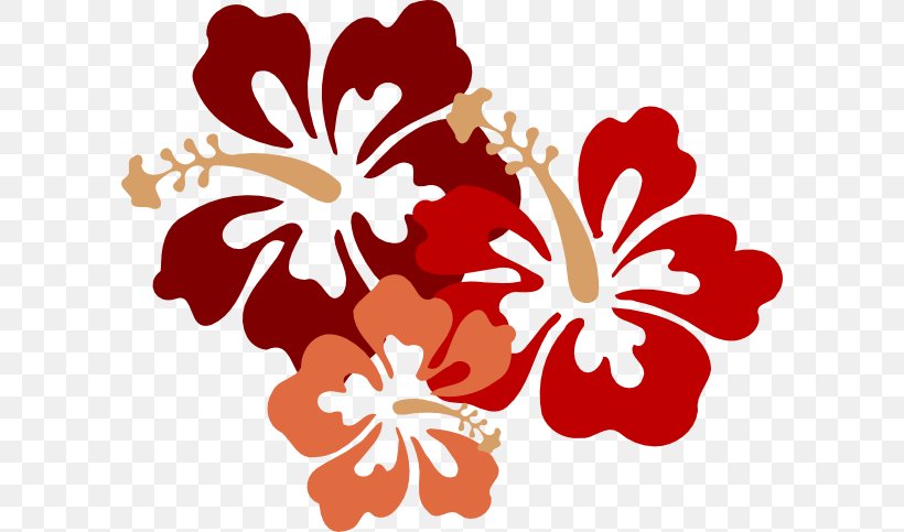 Hawaiian Hibiscus Flower Drawing Clip Art, PNG, 600x483px, Hawaii, Aloha, Color, Cut Flowers, Drawing Download Free