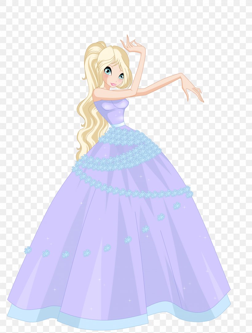 Bloom Dress Ball Gown DeviantArt, PNG, 3416x4512px, Watercolor, Cartoon, Flower, Frame, Heart Download Free