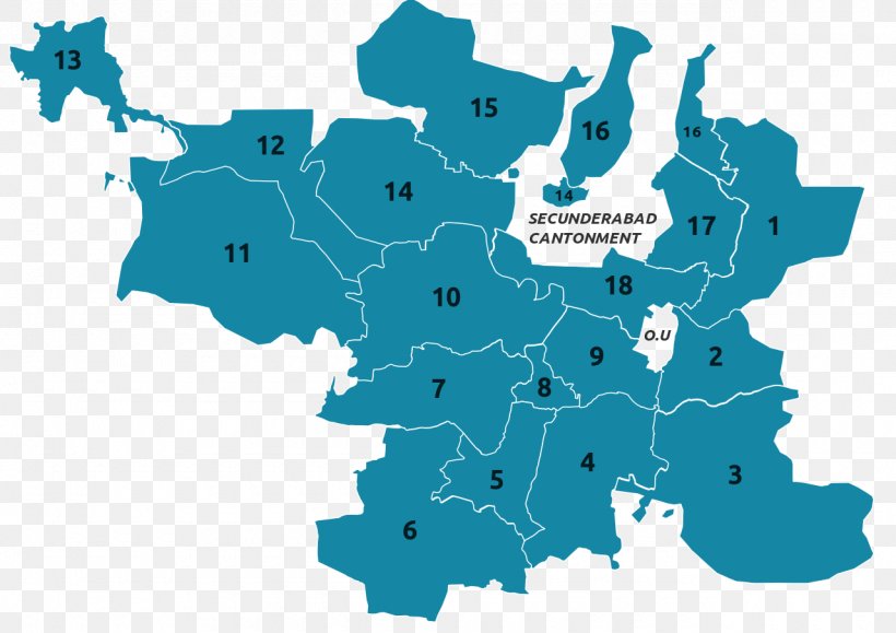 Greater Hyderabad Municipal Corporation Secunderabad Map Medak District, PNG, 1280x905px, Secunderabad, Area, Corporation, Hyderabad, India Download Free
