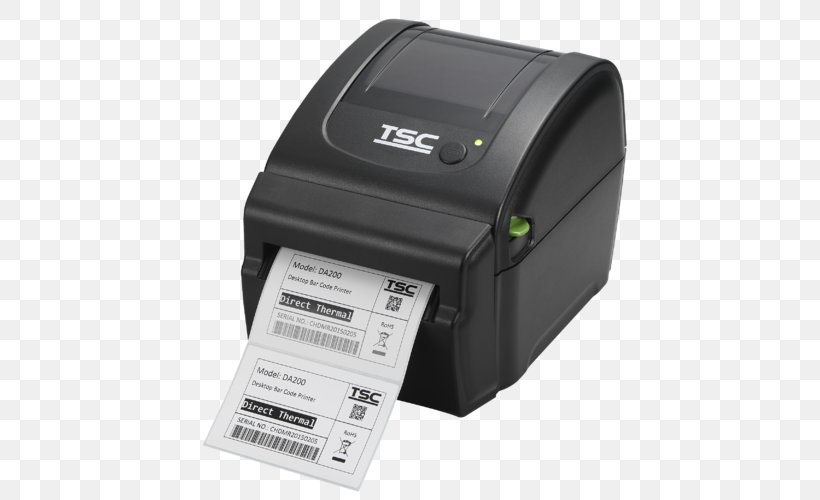 Label Printer Barcode Printer Thermal Printing, PNG, 500x500px, Label Printer, Barcode, Barcode Printer, Electronic Device, Hardware Download Free