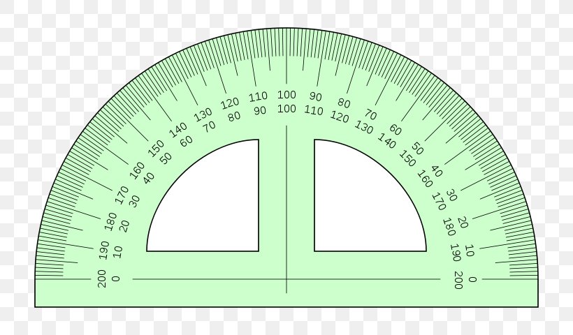 Protractor Drawing Angle Ruler Degree, PNG, 800x480px, Protractor, Compass, Degree, Drawing, Geometry Download Free