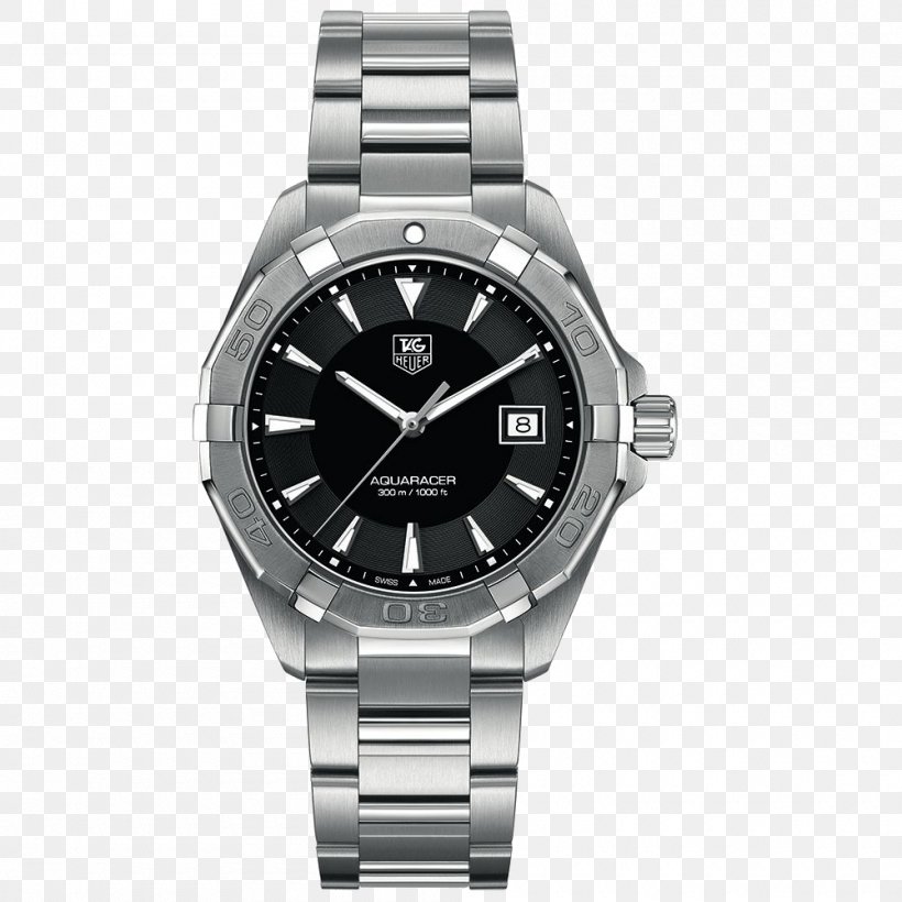 TAG Heuer Aquaracer Calibre 5 Automatic Watch, PNG, 1000x1000px, Tag Heuer Aquaracer, Automatic Watch, Brand, Chronograph, Jewellery Download Free