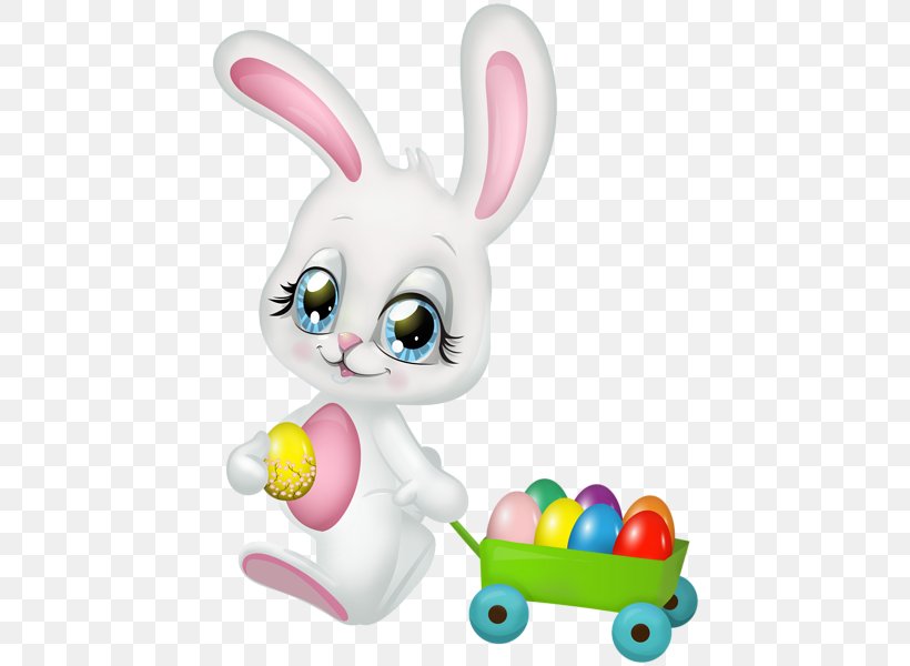 Easter Bunny Domestic Rabbit Clip Art, PNG, 444x600px, Easter Bunny, Animal Figure, Baby Toys, Cartoon, Domestic Rabbit Download Free