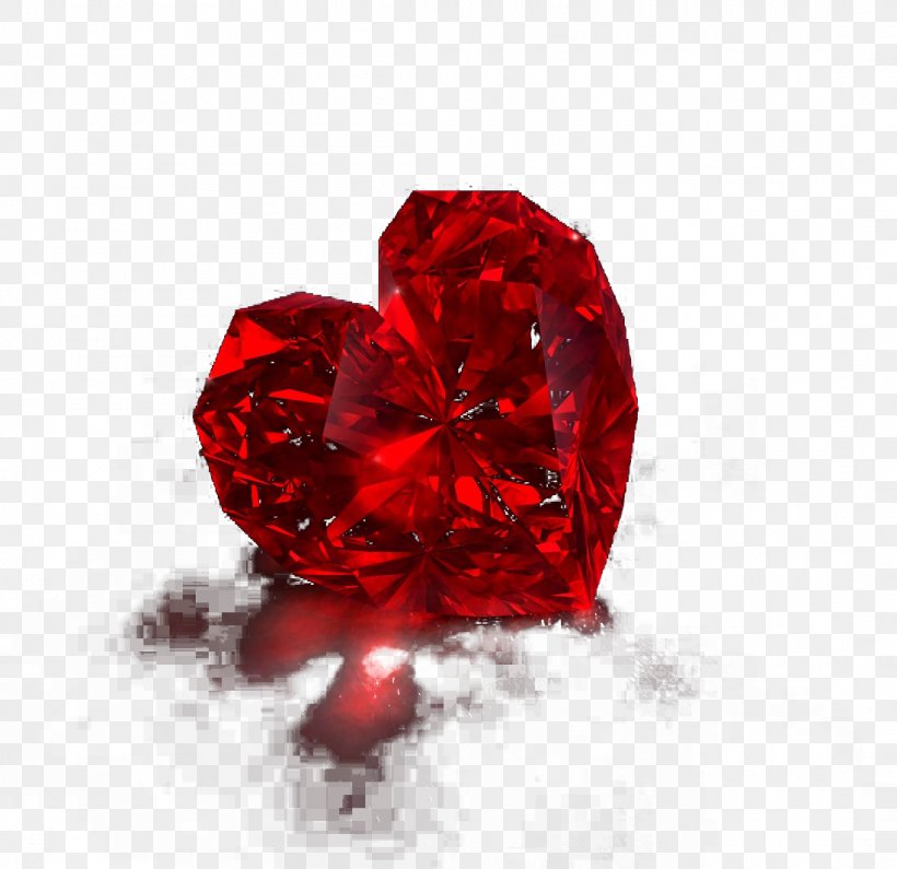 Heart Crystal Red Euclidean Vector, PNG, 1100x1067px, Heart, Advertising, Body Jewelry, Color, Creativity Download Free