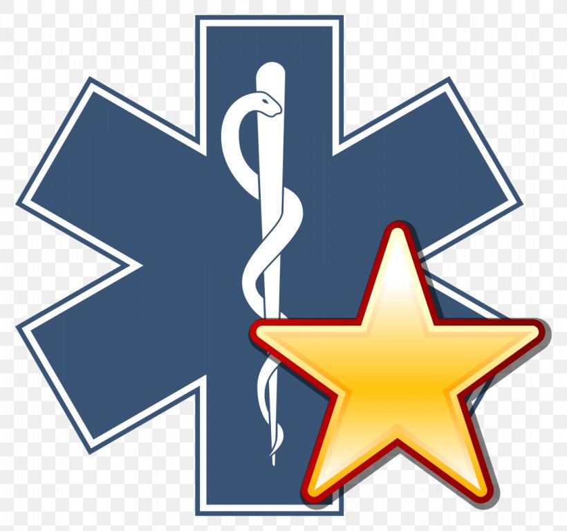 Star Of Life Emergency Medical Services Emergency Medical Technician Paramedic Clip Art, PNG, 1092x1024px, Star Of Life, Ambulance, Area, Certified First Responder, Emergency Download Free