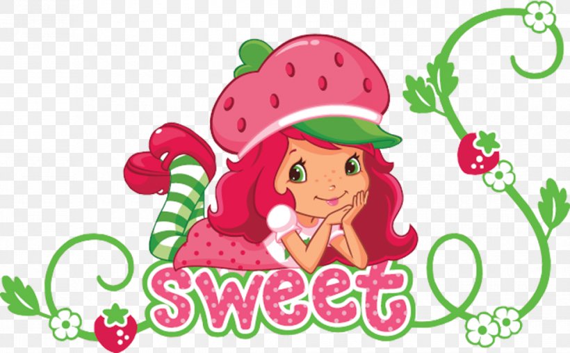 Strawberry Shortcake Strawberry Pie Desktop Wallpaper, PNG, 980x608px, Watercolor, Cartoon, Flower, Frame, Heart Download Free