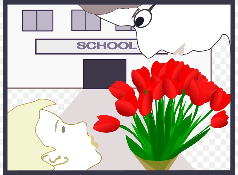 Student Teacher Clip Art, PNG, 800x604px, Student, Blackboard, Classroom, Education, Flora Download Free