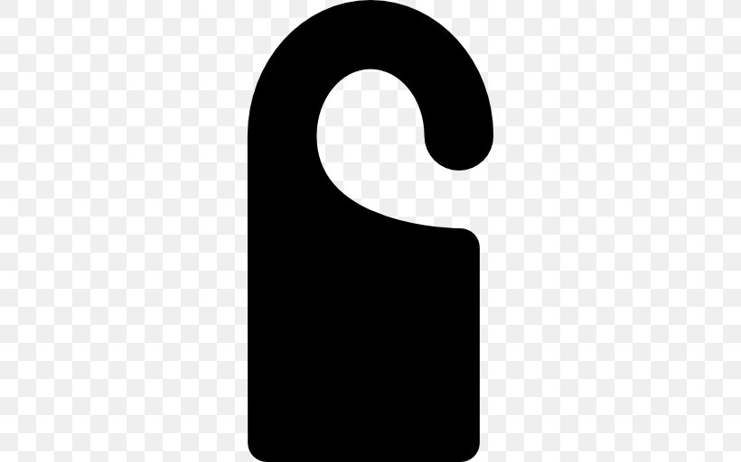 Door Hanger Sign, PNG, 512x512px, Door Hanger, Black, Door, Hotel, Logo Download Free