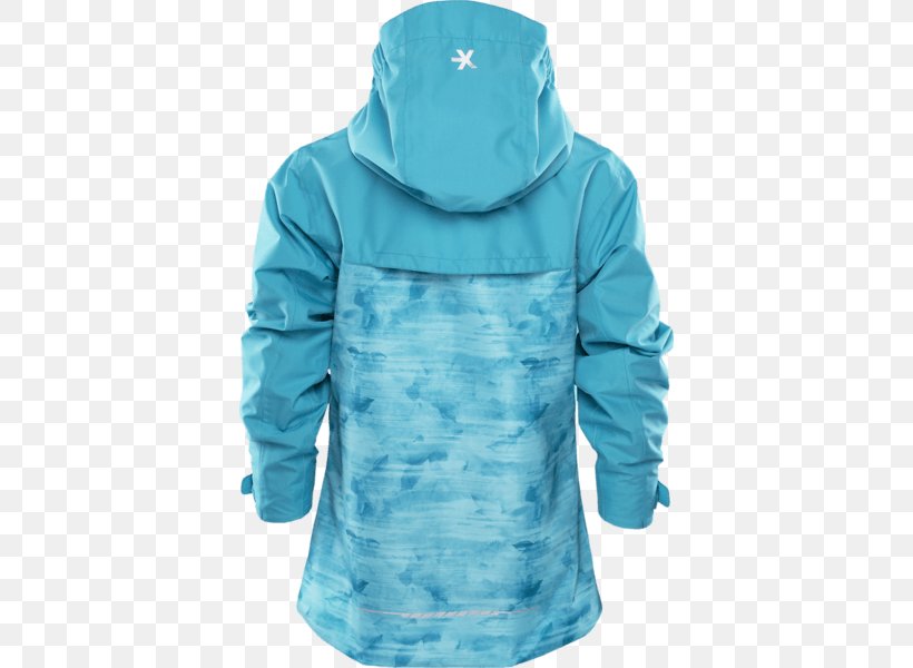 Hoodie Bluza Jacket Sleeve, PNG, 560x600px, Hoodie, Aqua, Blue, Bluza, Electric Blue Download Free