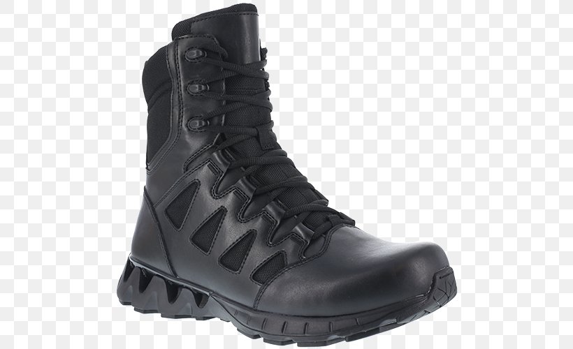 Boot Reebok Men's Work Rapid Response RB RB8894 Shoe Zipper, PNG, 500x500px, Boot, Black, Clothing, Combat Boot, Cross Training Shoe Download Free