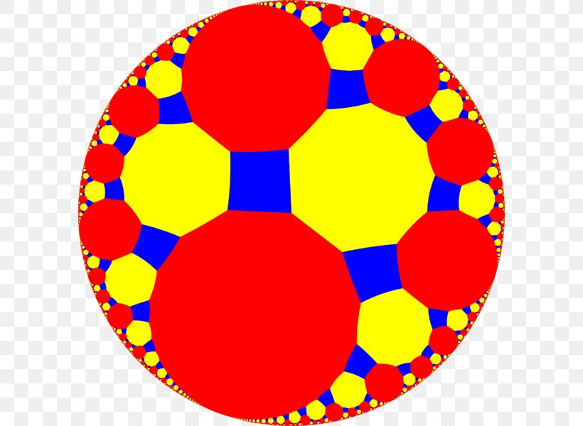 Tessellation Hyperbolic Geometry Uniform Tilings In Hyperbolic Plane Regular Polygon, PNG, 600x600px, Tessellation, Area, Ball, Dual Polyhedron, Euclidean Geometry Download Free