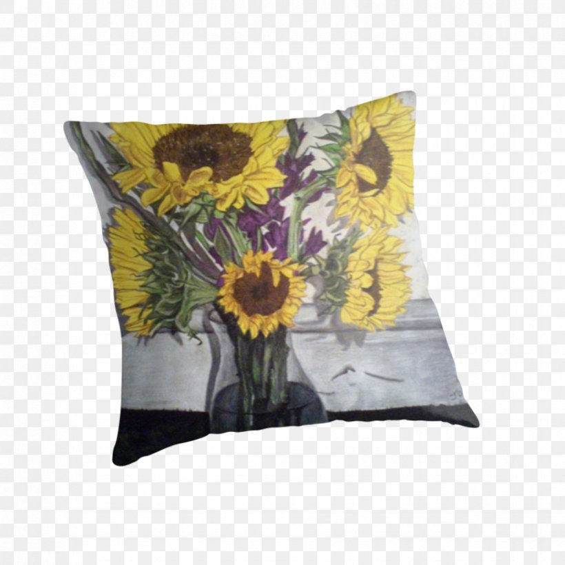 Throw Pillows Cushion Sunflower M, PNG, 875x875px, Throw Pillows, Cushion, Flower, Pillow, Sunflower Download Free