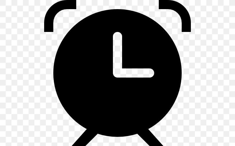 Alarm Clocks Clip Art, PNG, 512x512px, Clock, Alarm Clocks, Black And White, Button, Interface Download Free