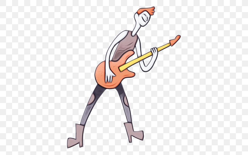 Guitar, PNG, 512x512px, Watercolor, Bass Guitar, Cartoon, Electric Guitar, Guitar Download Free