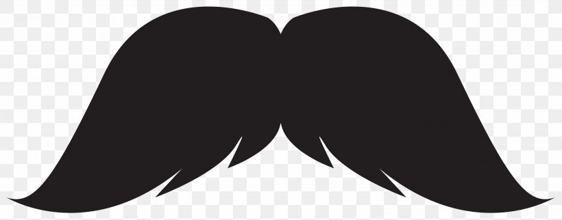 Logo Moustache Black And White Font, PNG, 6163x2422px, Hairstyle, Black, Black And White, Hair, Logo Download Free