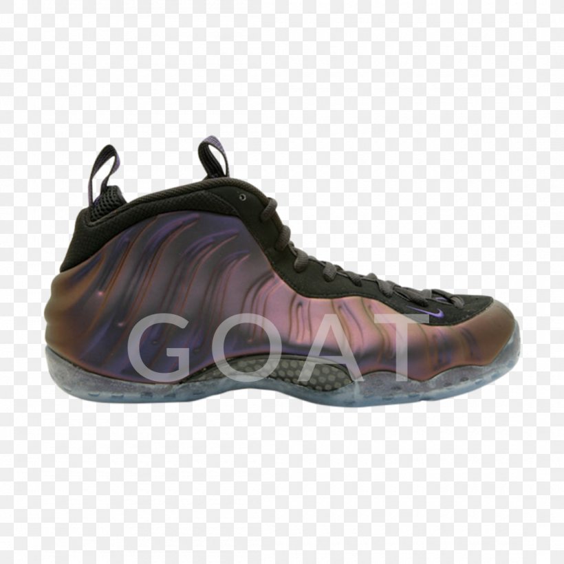 Men's Nike Air Foamposite Shoe Leather Cross-training, PNG, 1100x1100px, Shoe, Black, Black M, Brown, Cross Training Shoe Download Free