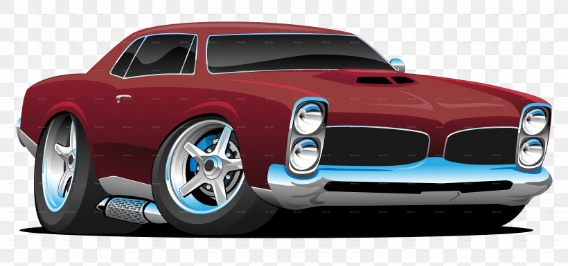 Muscle Car Vector Graphics Illustration Hot Rod, PNG, 6000x2824px, Car, Automotive Design, Automotive Exterior, Brand, Bumper Download Free