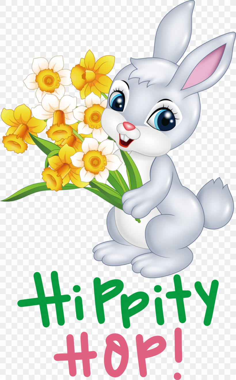Happy Easter Hippity Hop, PNG, 1866x3000px, Happy Easter, Drawing, Easter Bunny, European Rabbit, Hippity Hop Download Free