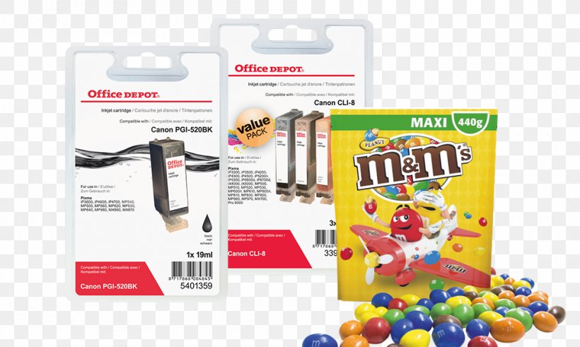 Ink Cartridge Toner M&M's Canon, PNG, 1000x600px, Ink, Brand, Canon, Cmyk Color Model, Ink Cartridge Download Free