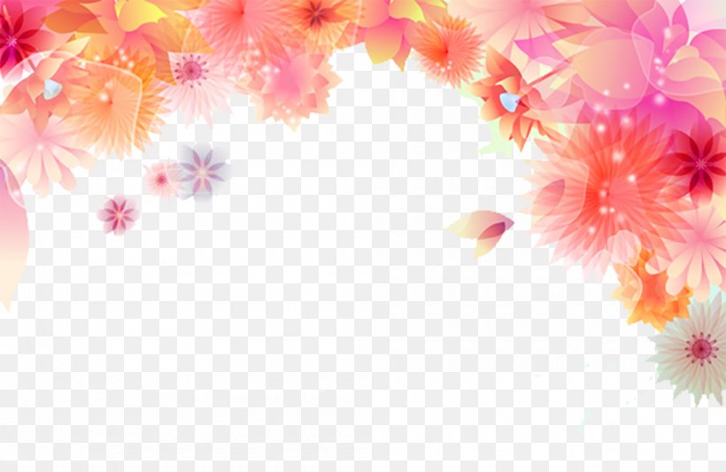 PPT Background Element Vector Image, PNG, 1000x650px, Fundal, Blossom, Blue, Flora, Floral Design Download Free