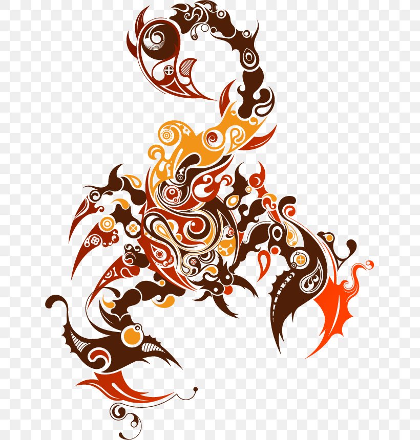 Scorpion Tattoo Wallpaper, PNG