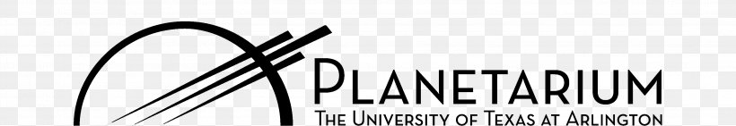 UTA Planetarium Logo Brand White Font, PNG, 3141x543px, Logo, Area, Black, Black And White, Black M Download Free