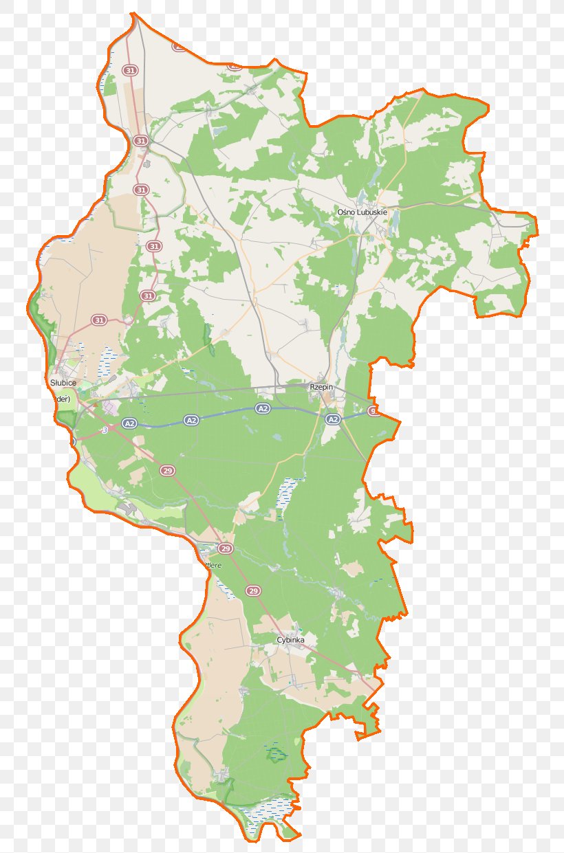 Słubice Gmina Rzepin Cybinka Locator Map, PNG, 774x1241px, Map, Area, Border, Ecoregion, Locator Map Download Free