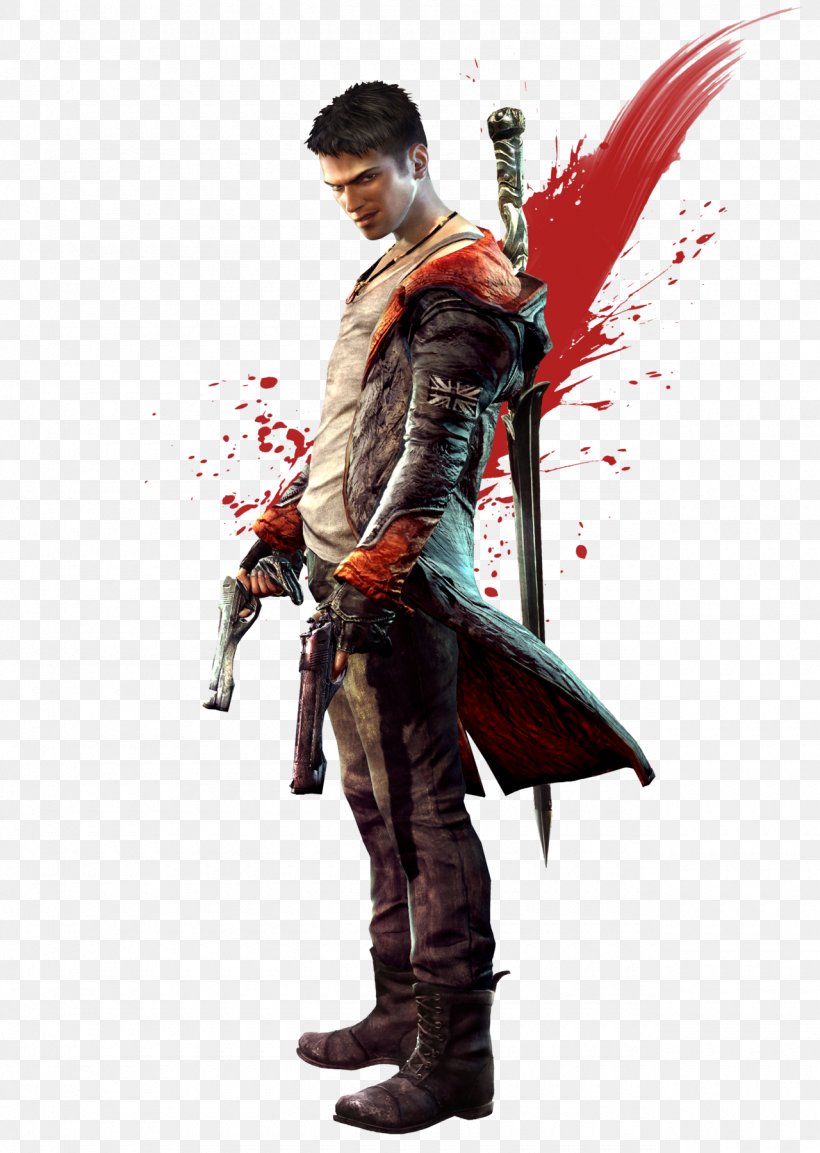 DmC: Devil May Cry Devil May Cry 4 Devil May Cry 3: Dante's Awakening Devil May Cry: HD Collection, PNG, 1280x1800px, Dmc Devil May Cry, Action Figure, Capcom, Cold Weapon, Computer Software Download Free