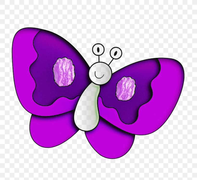 Butterfly Violet Purple Moths And Butterflies Insect, PNG, 750x750px, Butterfly, Insect, Magenta, Moths And Butterflies, Petal Download Free