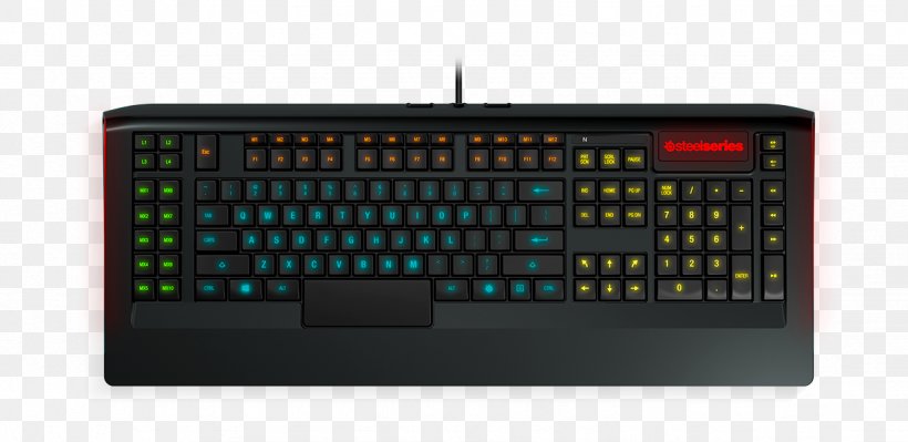 Computer Keyboard Computer Mouse Gaming Keyboard SteelSeries Apex 100 Gaming Keypad, PNG, 1231x600px, Computer Keyboard, Computer, Computer Component, Computer Mouse, Computer Software Download Free