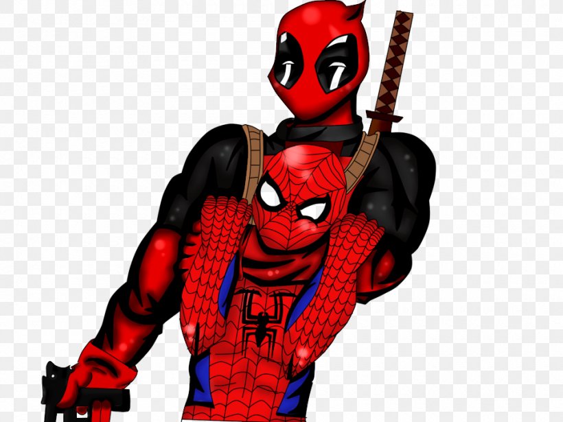 Deadpool Spider-Man Marvel Heroes 2016 Venom Superhero, PNG, 960x720px, Watercolor, Cartoon, Flower, Frame, Heart Download Free