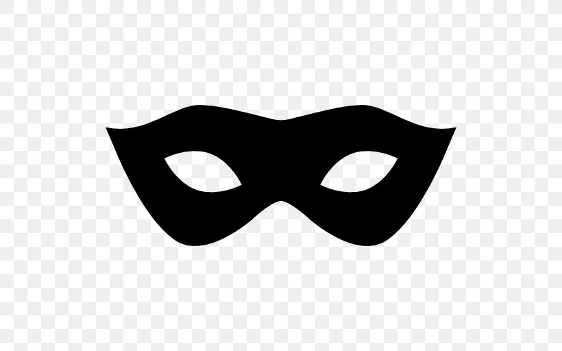 Mask Silhouette Masquerade Ball, PNG, 512x512px, Mask, Black, Black And White, Carnival, Eyewear Download Free