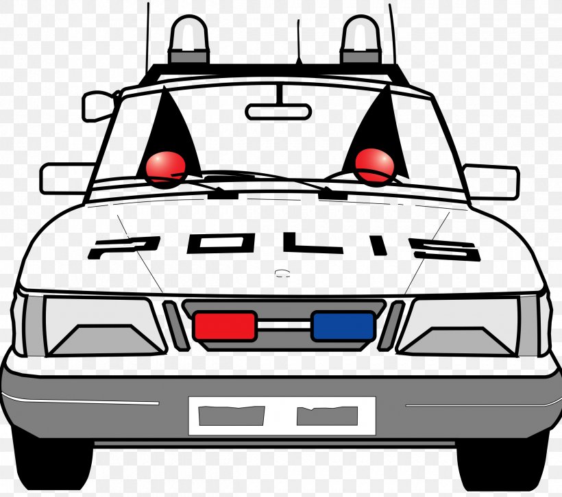 Police Car Police Officer Coloring Book, PNG, 2400x2127px, Car, Automotive Design, Automotive Exterior, Black And White, Boat Download Free