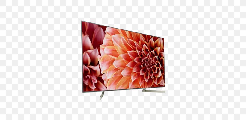 Sony XF8505 4K Resolution LED-backlit LCD Ultra-high-definition Television Smart TV, PNG, 676x400px, 4k Resolution, Flower, Highdefinition Television, Highdynamicrange Imaging, Lcd Television Download Free