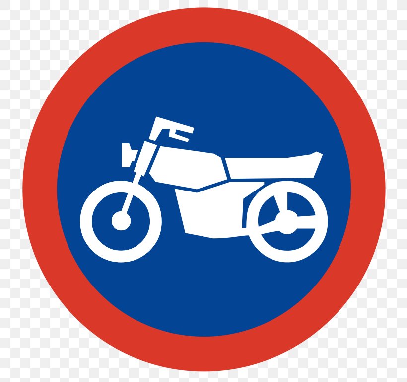 Traffic Sign Motorcycle Road Signs In Argentina Logo Bicycle, PNG, 768x768px, Traffic Sign, Area, Bicycle, Blue, Brand Download Free