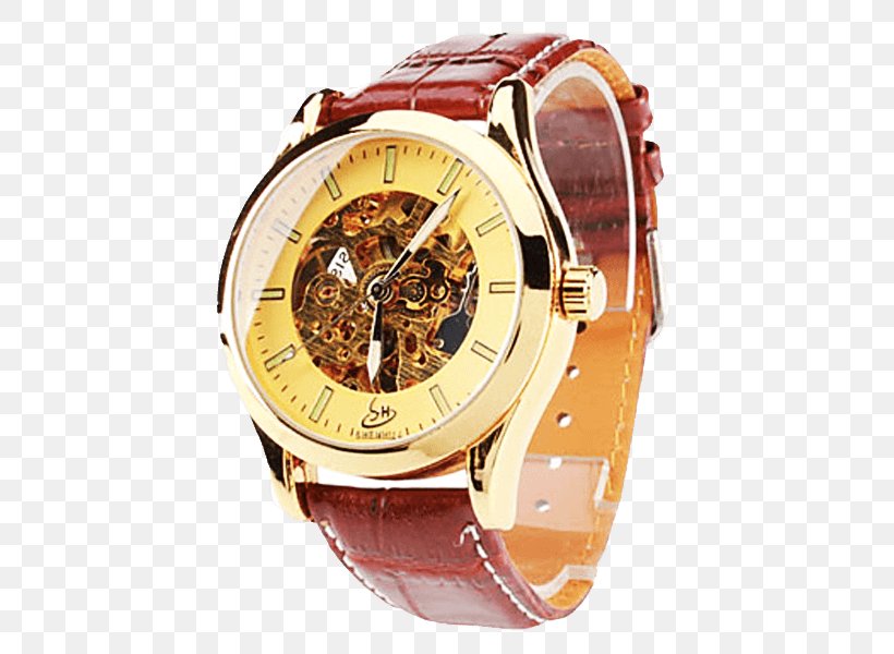 Watch Strap Metal, PNG, 600x600px, Watch, Brand, Brown, Clothing Accessories, Metal Download Free