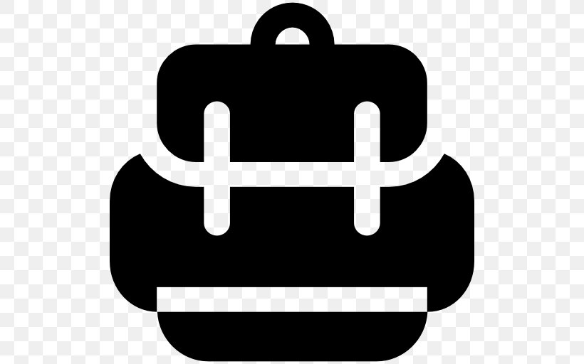 Backpack Travel, PNG, 512x512px, Backpack, Black And White, Brand, Camping, Logo Download Free
