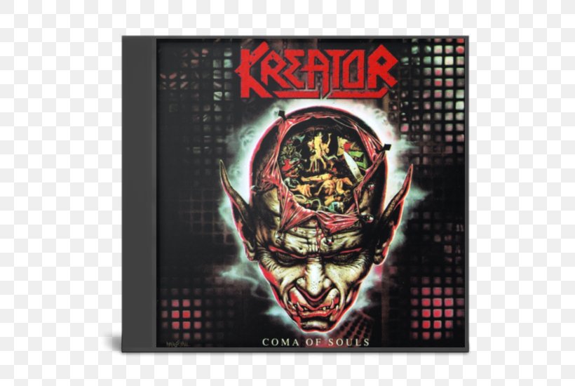 Kreator Coma Of Souls Thrash Metal Album World Beyond, PNG, 550x550px, Watercolor, Cartoon, Flower, Frame, Heart Download Free
