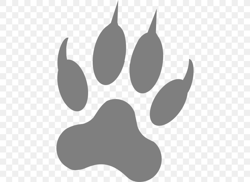 Paw Cat Siberian Husky Clip Art, PNG, 450x597px, Paw, Animal, Arctic Wolf, Black, Black And White Download Free