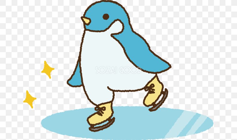 Penguin Figure Skating Jumps Ice Skating Illustration, PNG, 660x484px, Penguin, Artwork, Athlete, Beak, Bird Download Free