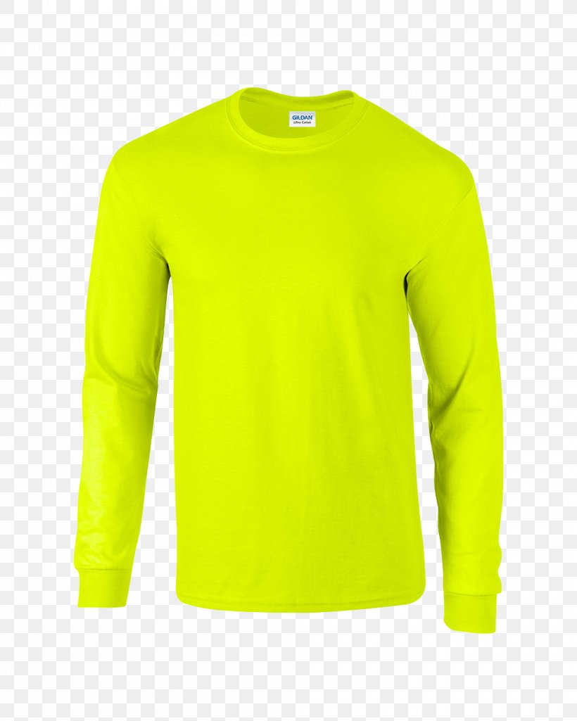 Long-sleeved T-shirt Gildan Activewear, PNG, 1000x1250px, Tshirt, Active Shirt, Clothing, Collar, Color Download Free