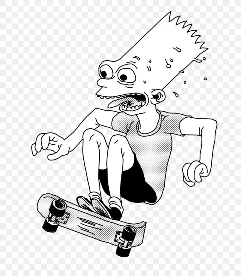 Bart Simpson Homer Simpson Lisa Simpson Marge Simpson Drawing, PNG ...