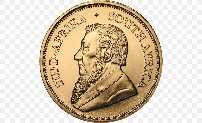 Krugerrand Rand Refinery Gold Coin Bullion, PNG, 500x500px, Krugerrand, American Buffalo, Bullion, Bullion Coin, Cash Download Free